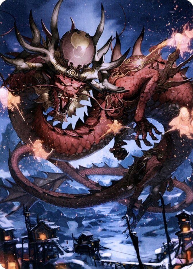 Atsushi, the Blazing Sky // Atsushi, the Blazing Sky Token