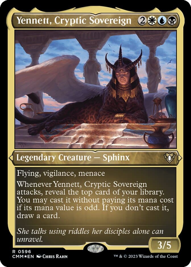 Yennett, Cryptic Sovereign