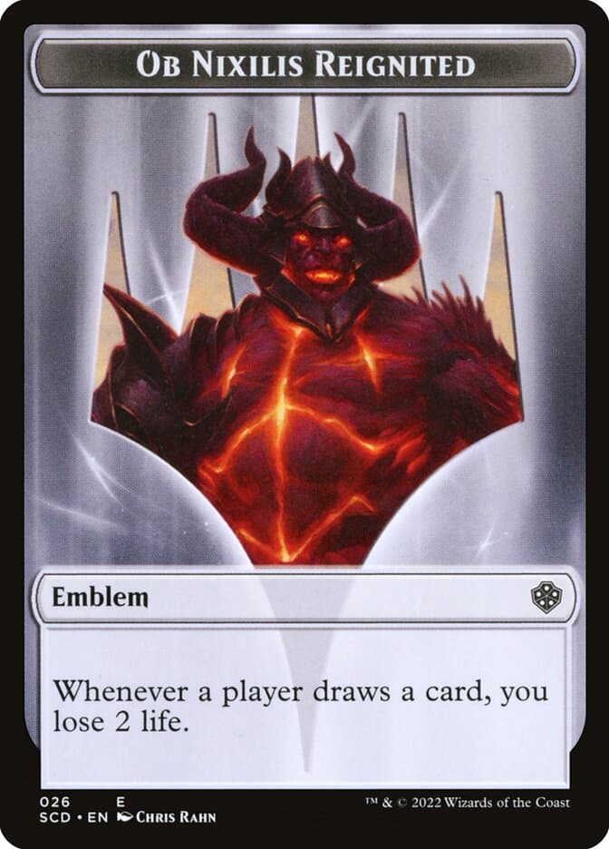 Ob Nixilis Reignited Emblem Token
