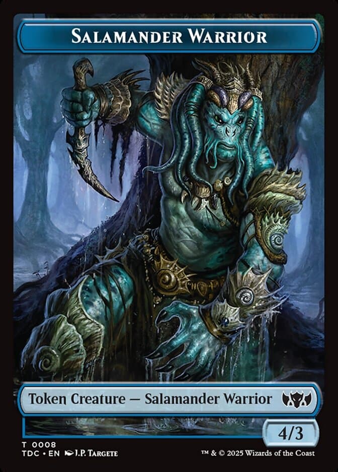 Salamander Warrior Token