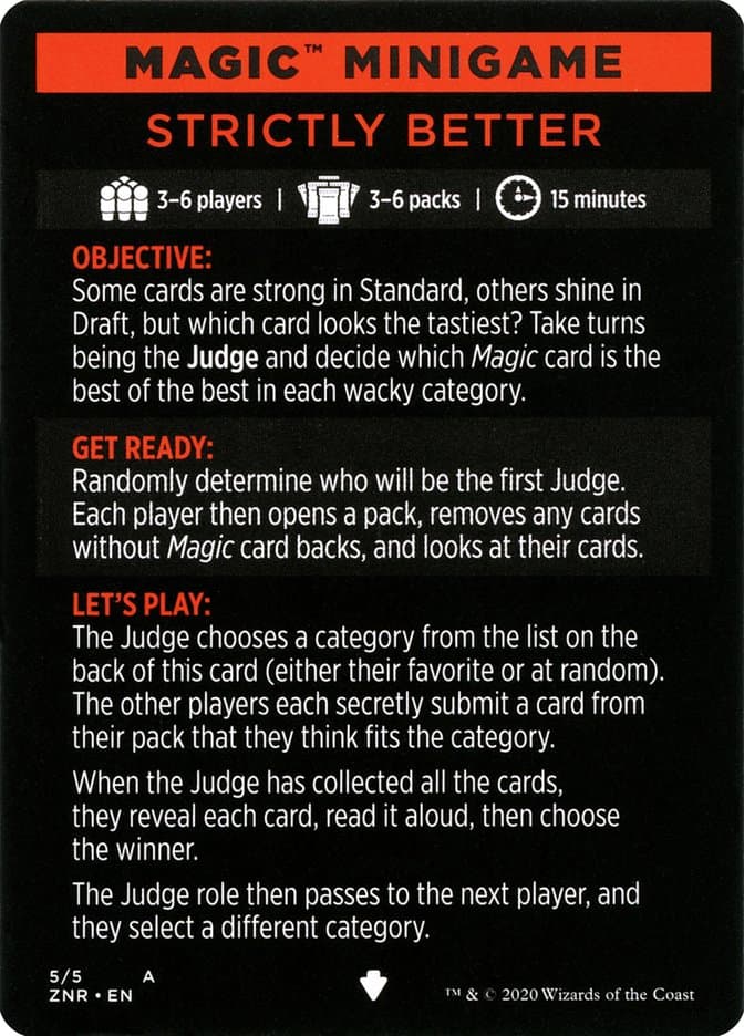Strictly Better // Strictly Better (cont'd) Token
