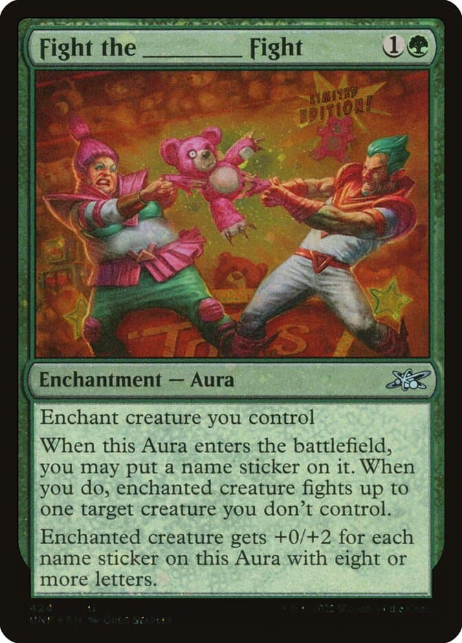Fight the _____ Fight