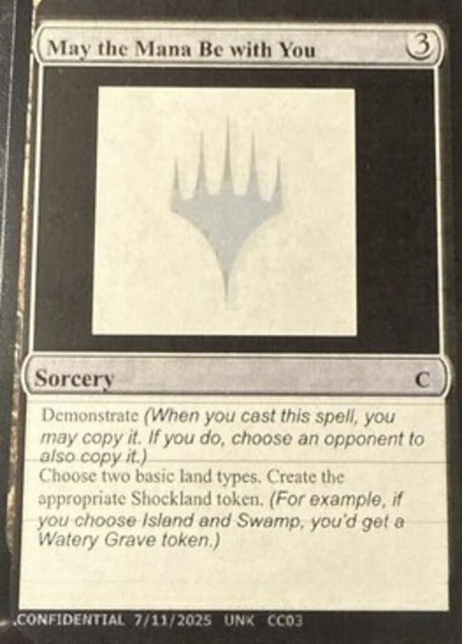 May the Mana Be with You