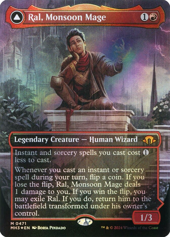 Ral, Monsoon Mage // Ral, Leyline Prodigy