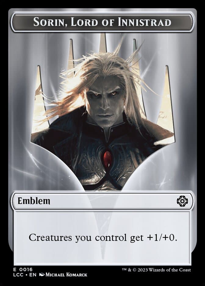 Sorin, Lord of Innistrad Emblem Token