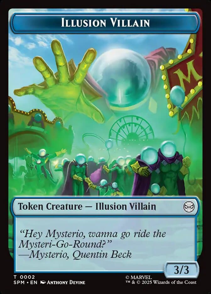 Illusion Villain Token