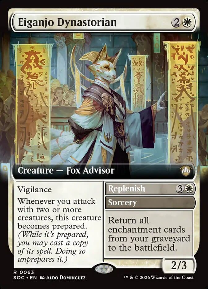 Eiganjo Dynastorian // Replenish