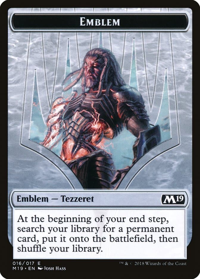 Tezzeret, Artifice Master Emblem Token