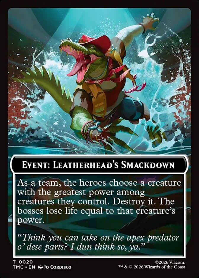 Event: Leatherhead's Smackdown Token