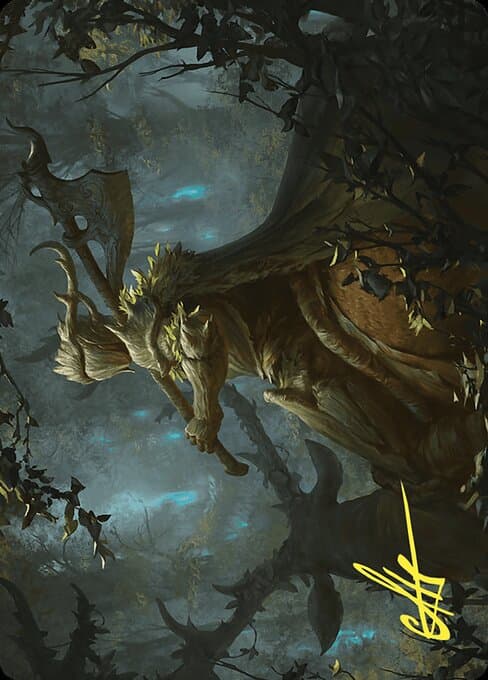 Verdant Outrider // Verdant Outrider Token