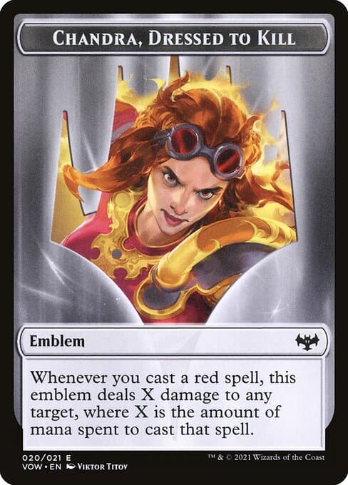 Chandra, Dressed to Kill Emblem Token
