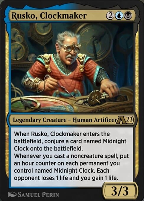 Rusko, Clockmaker
