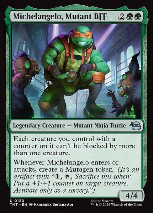 Michelangelo, Mutant BFF