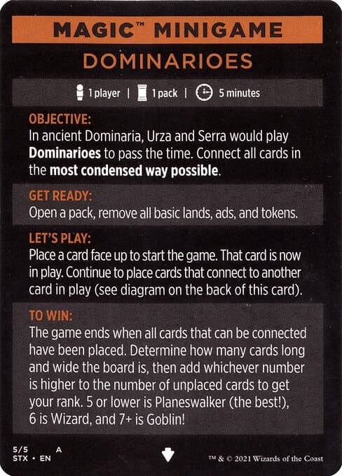 Dominarioes // Dominarioes (cont'd) Token