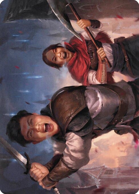 Daybreak Combatants // Daybreak Combatants Token