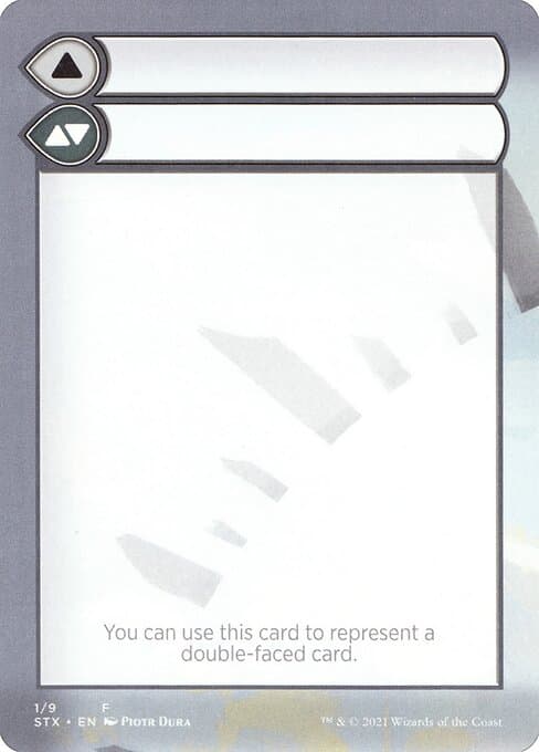 Double-Faced Substitute Card Token