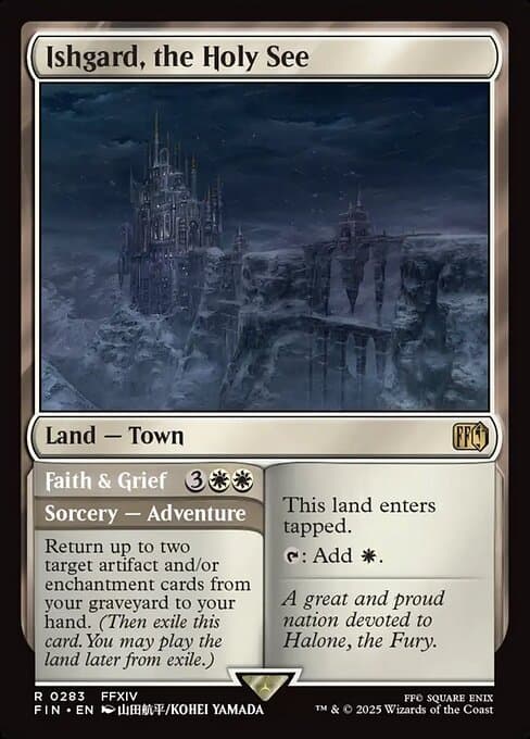 Ishgard, the Holy See // Faith & Grief