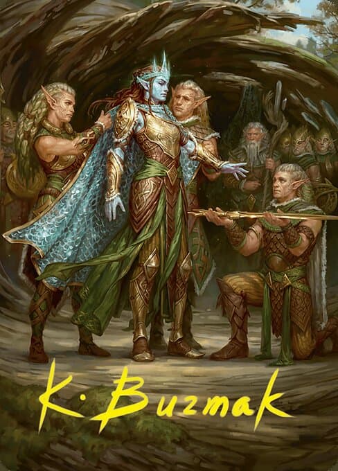 Lathril, Blade of the Elves // Lathril, Blade of the Elves Token