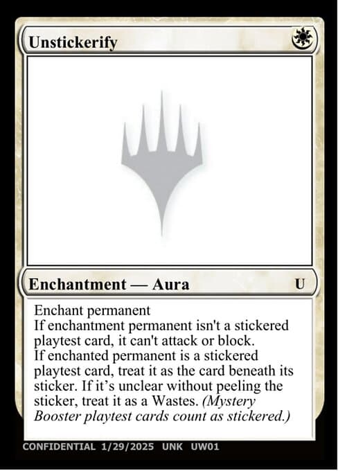 Unstickerify