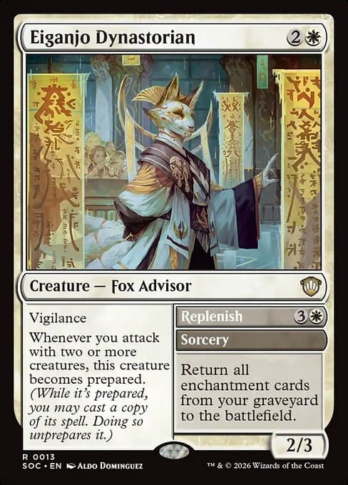 Eiganjo Dynastorian // Replenish
