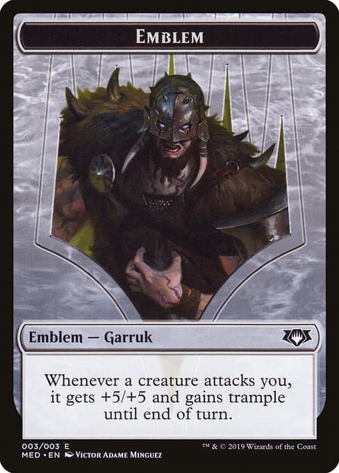 Garruk, Apex Predator Emblem Token