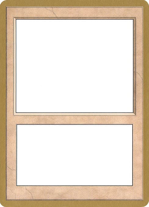 Blank Card Token