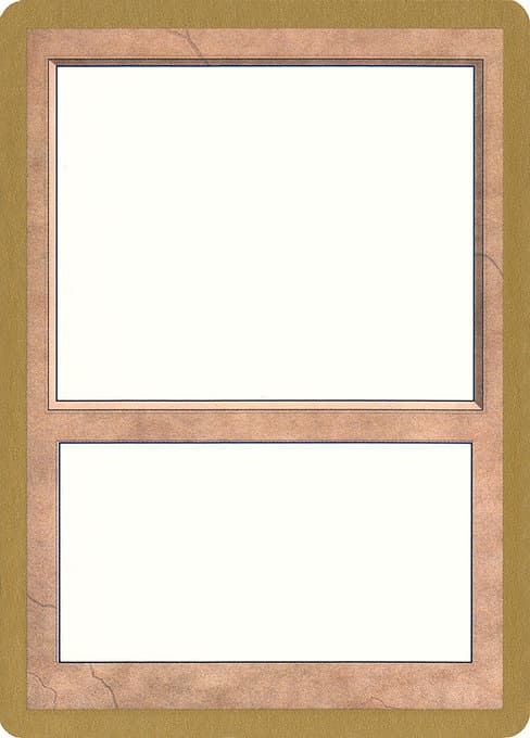 Blank Card Token