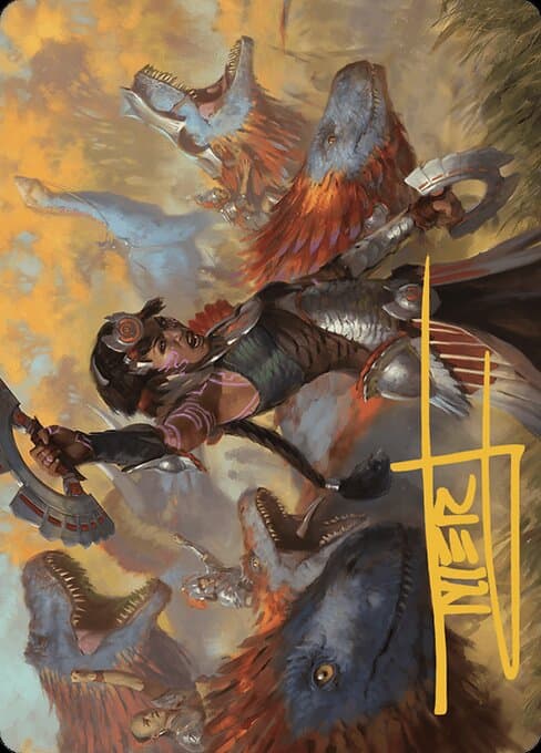 Huatli, Poet of Unity // Huatli, Poet of Unity Token