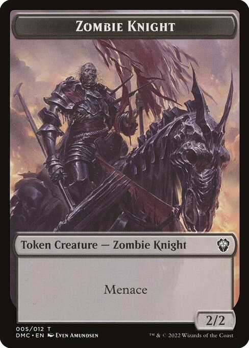 Zombie Knight Token
