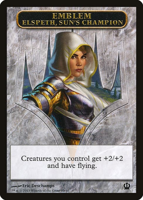 Elspeth, Sun's Champion Emblem Token