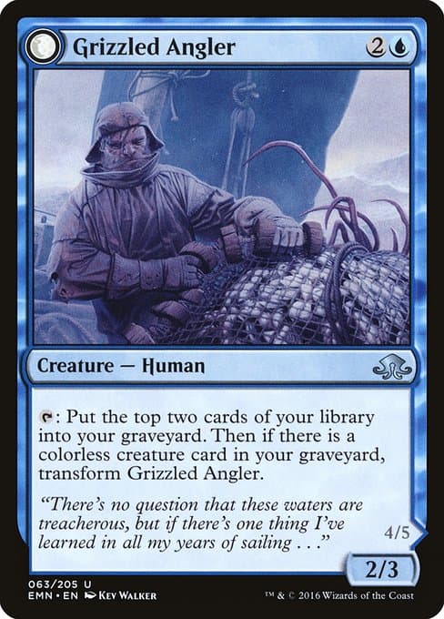 Grizzled Angler // Grisly Anglerfish