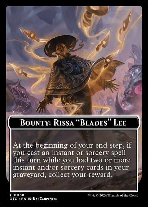 Bounty: Rissa "Blades" Lee // Wanted! Token
