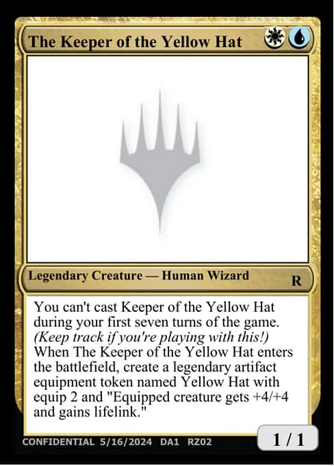 The Keeper of the Yellow Hat