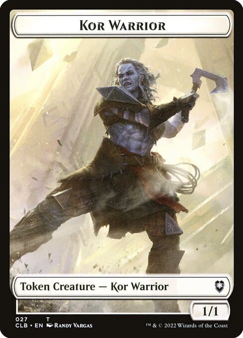 Kor Warrior Token
