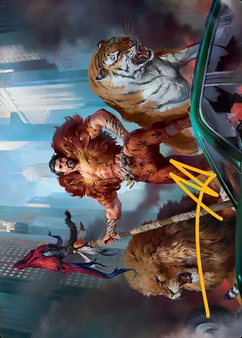 Kraven, Proud Predator // Kraven, Proud Predator Token