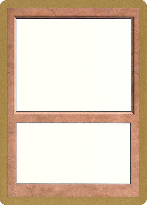 Blank Card Token