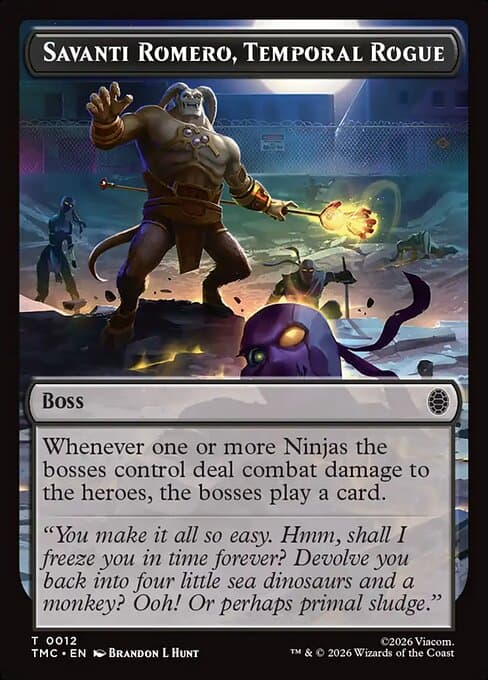 Savanti Romero, Temporal Rogue Token