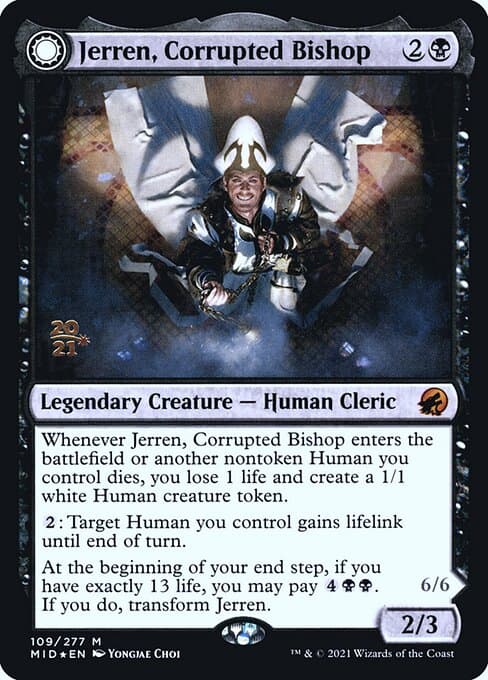 Jerren, Corrupted Bishop // Ormendahl, the Corrupter