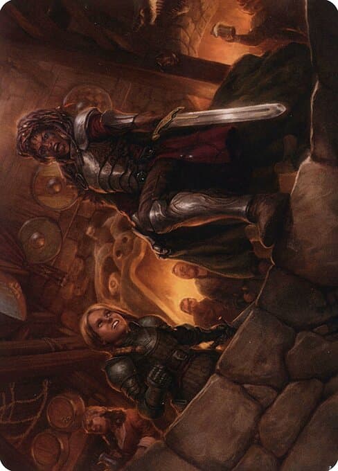 Veteran Dungeoneer // Veteran Dungeoneer Token