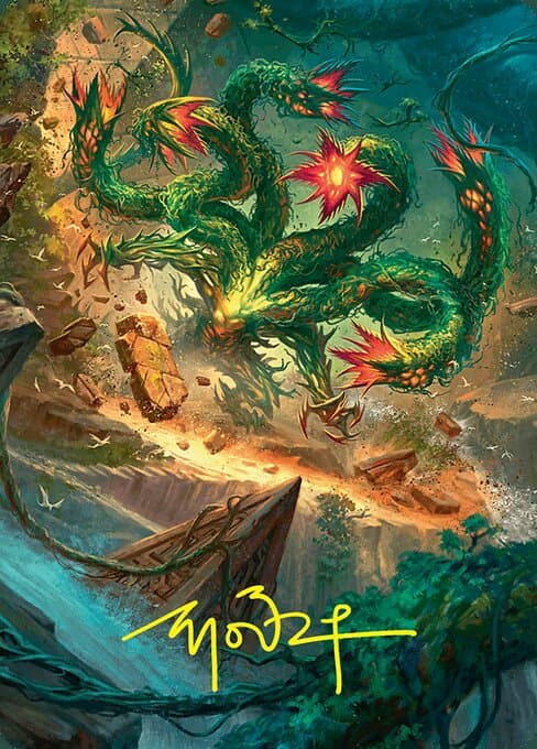 Mossborn Hydra // Mossborn Hydra Token