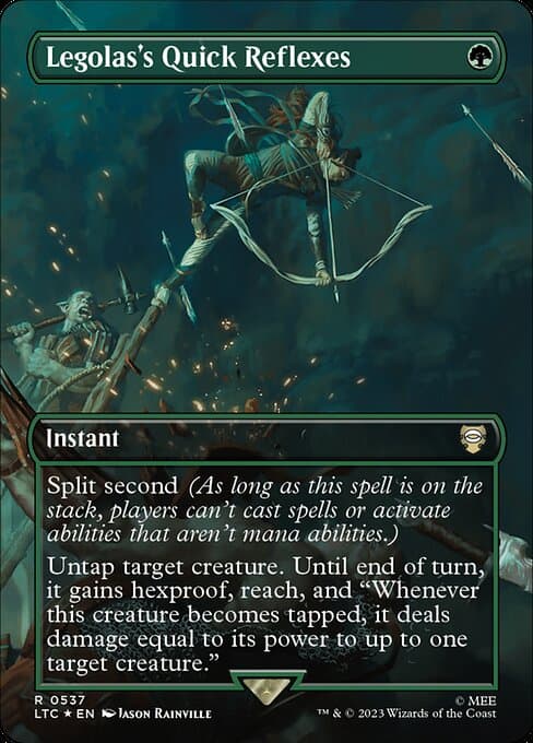 Legolas's Quick Reflexes