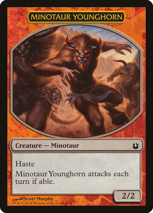 Minotaur Younghorn Token