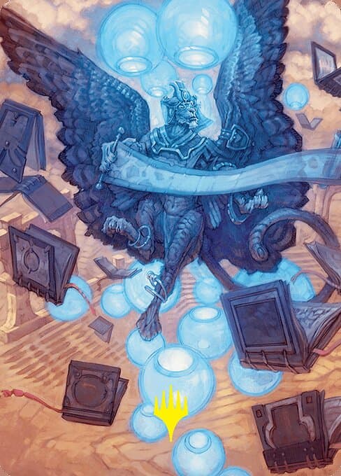 Sphinx of Forgotten Lore // Sphinx of Forgotten Lore Token