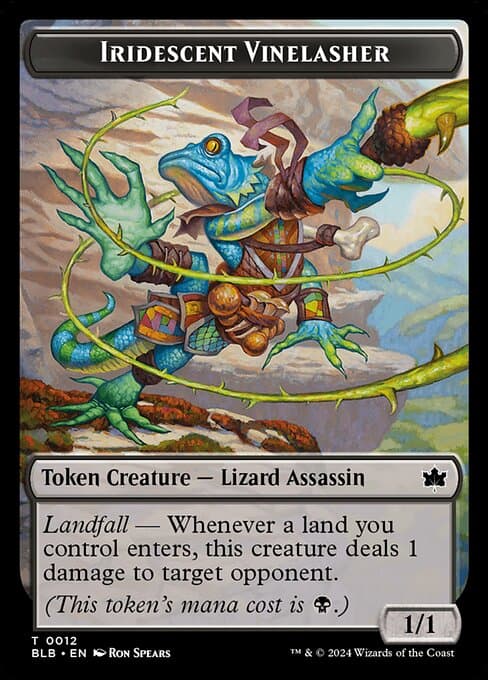 Iridescent Vinelasher Token