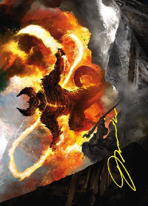 The Balrog, Flame of Udûn // The Balrog, Flame of Udûn Token