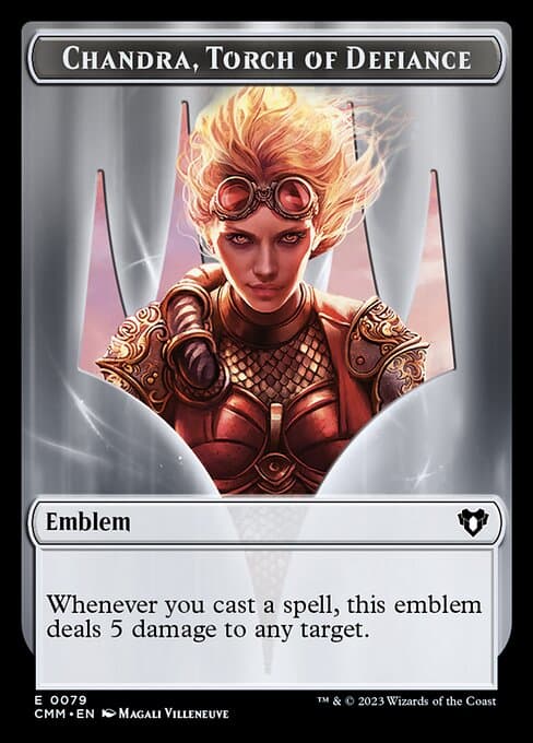 Chandra, Torch of Defiance Emblem Token