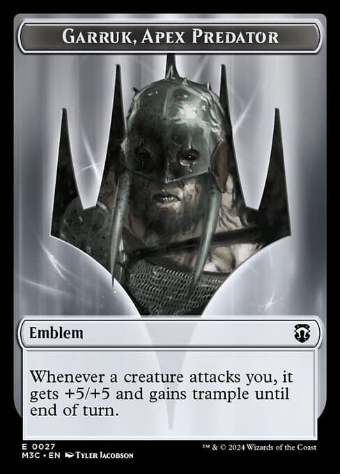 Garruk, Apex Predator Emblem Token