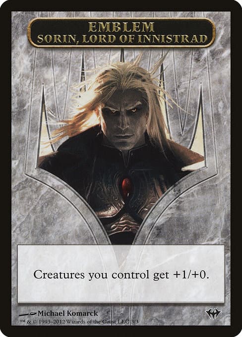 Sorin, Lord of Innistrad Emblem Token