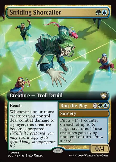 Striding Shotcaller // Run the Play