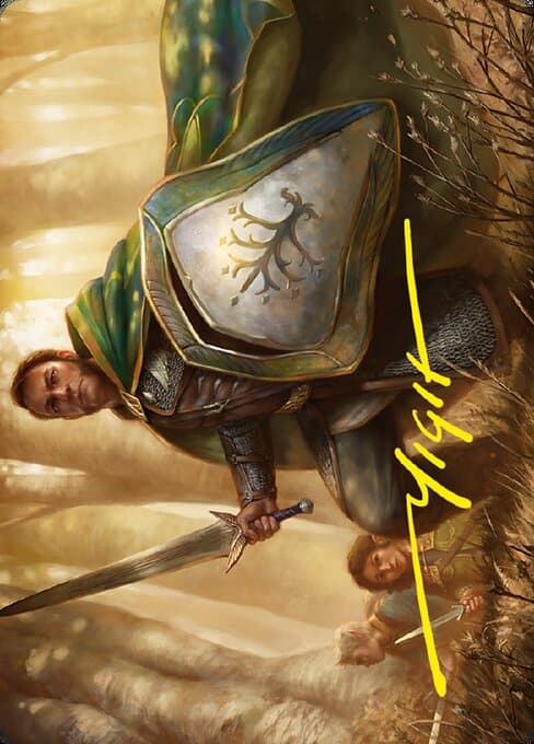 Boromir, Warden of the Tower // Boromir, Warden of the Tower Token